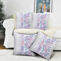 Christmas Aloha Hawaii Tiki Pillow Cover Hibiscus Winter Colors LT7 - Polynesian Pride
