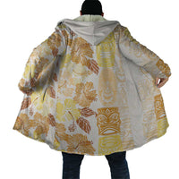 Christmas Aloha Hawaii Tiki Cloak Hibiscus Autumn Colors LT7 - Polynesian Pride
