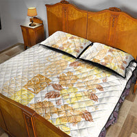 Christmas Aloha Hawaii Tiki Quilt Bed Set Hibiscus Autumn Colors LT7 - Polynesian Pride