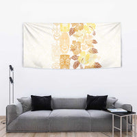 Christmas Aloha Hawaii Tiki Tapestry Hibiscus Autumn Colors LT7 - Polynesian Pride