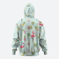 Aloha Hawaii Christmas Seamless Hoodie Plumeria Lei LT7 - Polynesian Pride