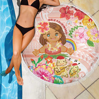 Aloha Hawaii Beach Blanket Kawaii Mele Kalikimaka - Pastel Fever LT7 - Polynesian Pride