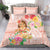 Aloha Hawaii Bedding Set Kawaii Mele Kalikimaka - Pastel Fever