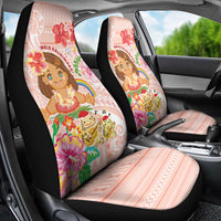 Aloha Hawaii Car Seat Cover Kawaii Mele Kalikimaka - Pastel Fever LT7 - Polynesian Pride