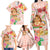 Aloha Hawaii Family Matching Long Sleeve Bodycon Dress and Hawaiian Shirt Kawaii Mele Kalikimaka - Pastel Fever