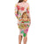 Aloha Hawaii Family Matching Long Sleeve Bodycon Dress and Hawaiian Shirt Kawaii Mele Kalikimaka - Pastel Fever