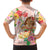 Aloha Hawaii Family Matching Off Shoulder Short Dress and Hawaiian Shirt Kawaii Mele Kalikimaka - Pastel Fever