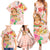 Aloha Hawaii Family Matching Summer Maxi Dress and Hawaiian Shirt Kawaii Mele Kalikimaka - Pastel Fever