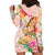 Aloha Hawaii Hoodie Dress Kawaii Mele Kalikimaka - Pastel Fever