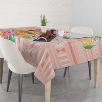 Aloha Hawaii Tablecloth Kawaii Mele Kalikimaka - Pastel Fever LT7 - Polynesian Pride
