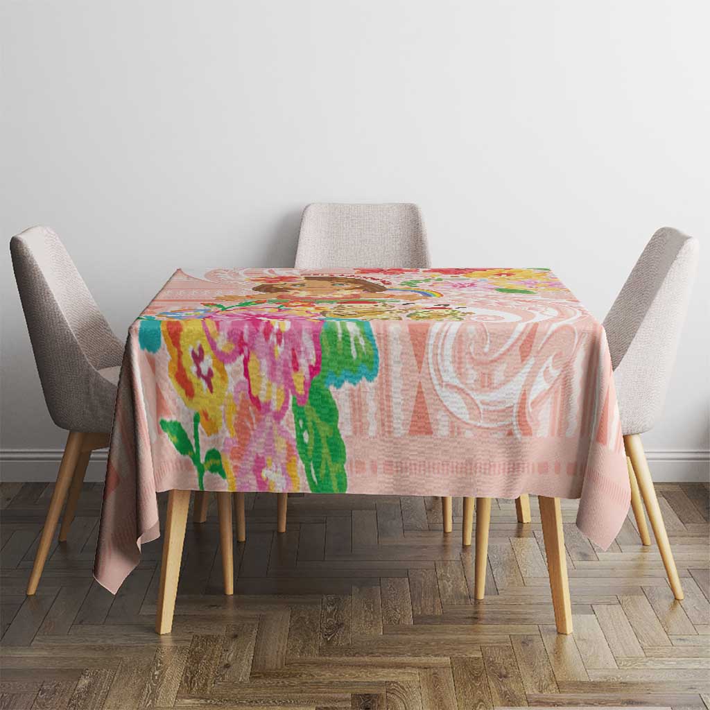 Aloha Hawaii Tablecloth Kawaii Mele Kalikimaka - Pastel Fever LT7 - Polynesian Pride