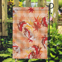 Orange Palaka Hawaii Aloha Garden Flag Koi Pond Mix Japanese Maple LT7 Garden Flag Orange - Polynesian Pride