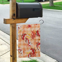 Orange Palaka Hawaii Aloha Garden Flag Koi Pond Mix Japanese Maple LT7 - Polynesian Pride