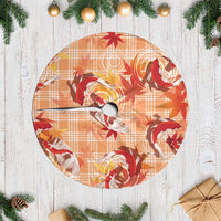 Orange Palaka Hawaii Aloha Tree Skirt Koi Pond Mix Japanese Maple LT7 Casual Orange - Polynesian Pride