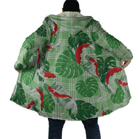 Lime Palaka Hawaii Aloha Cloak Koi Pond Mix Monstera LT7 - Polynesian Pride