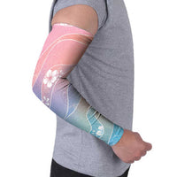 Aloha Hawaii Floral Tapa Arm Sleeves Patchwork Pastel Candy LT7 - Polynesian Pride
