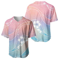 Aloha Hawaii Floral Tapa Baseball Jersey Patchwork Pastel Candy LT7 - Polynesian Pride
