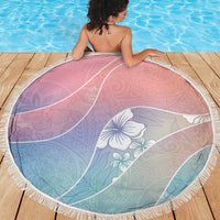 Aloha Hawaii Floral Tapa Beach Blanket Patchwork Pastel Candy LT7 - Polynesian Pride