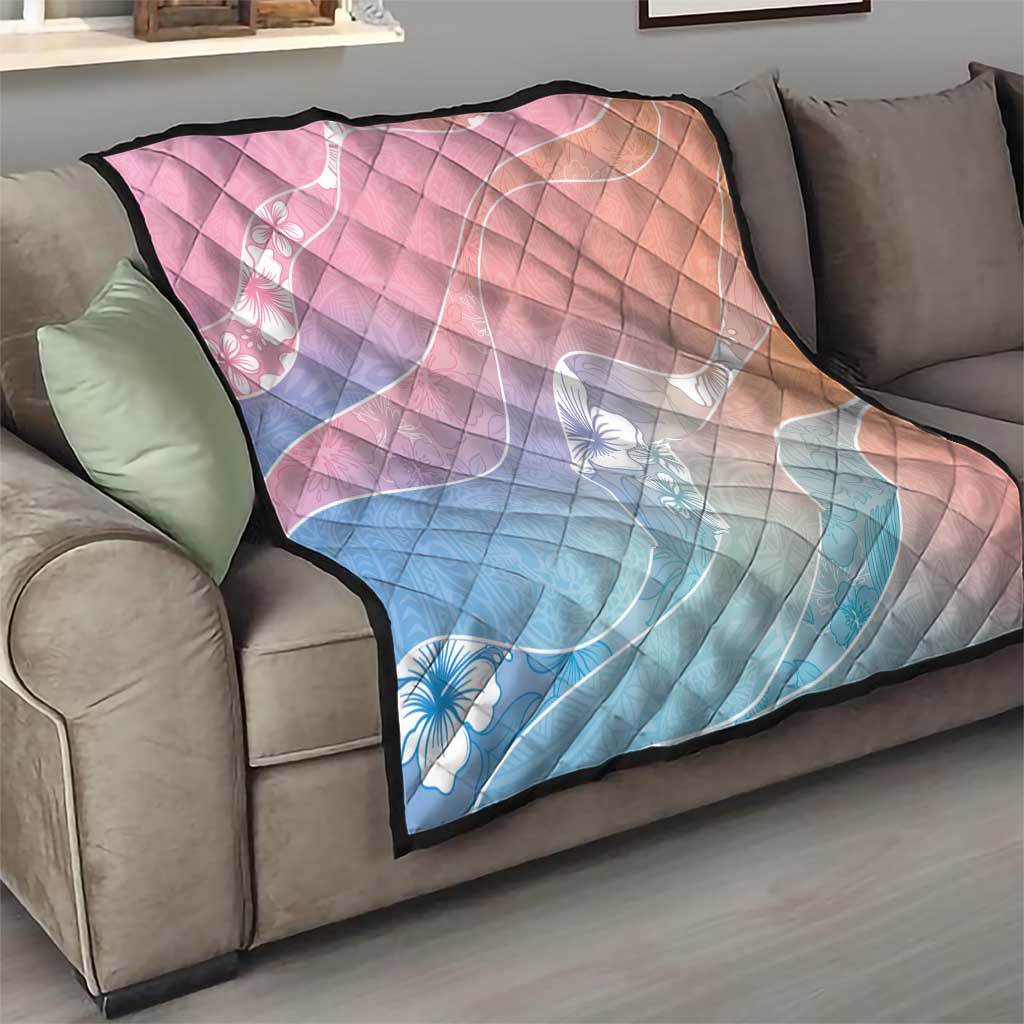Aloha Hawaii Floral Tapa Quilt Patchwork Pastel Candy LT7 - Polynesian Pride