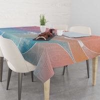 Aloha Hawaii Floral Tapa Tablecloth Patchwork Pastel Candy LT7 - Polynesian Pride