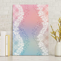 Hawaii Aloha Plumeria Lei Pastel Candy Palaka Canvas Wall Art LT7 Without Frame Pastel - Polynesian Pride
