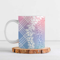 Hawaii Aloha Plumeria Lei Pastel Candy Palaka Ceramic Mug LT7 Pastel - Polynesian Pride