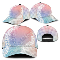 Hawaii Aloha Plumeria Lei Pastel Candy Palaka Classic Cap LT7 - Polynesian Pride