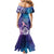 New Zealand Mother's Day Family Matching Mermaid Dress and Hawaiian Shirt Maori Hari Ra Mama