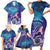 New Zealand Mother's Day Family Matching Short Sleeve Bodycon Dress and Hawaiian Shirt Maori Hari Ra Mama