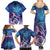 New Zealand Mother's Day Family Matching Summer Maxi Dress and Hawaiian Shirt Maori Hari Ra Mama