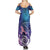 New Zealand Mother's Day Family Matching Summer Maxi Dress and Hawaiian Shirt Maori Hari Ra Mama