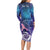 New Zealand Mother's Day Long Sleeve Bodycon Dress Maori Hari Ra Mama