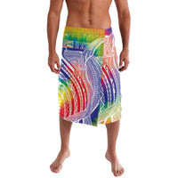 Aloha Pride Rainbow Tie Dye Lavalava Humpback Whale - Love is Love LT7 Colorful - Polynesian Pride