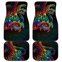 Hawaii Pride Car Mats Rainbow Swirls LT7 - Polynesian Pride