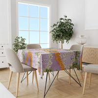 Aloha Festive Hawaii Tablecloth Mokihana - Maile and Ilima on Lilac LT7 - Polynesian Pride