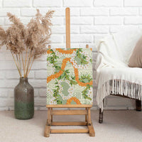 Aloha Festive Hawaii Canvas Wall Art Mokihana - Maile Leis in Muted Summer LT7 - Polynesian Pride