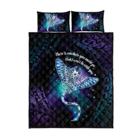 Polynesian Tala Manta Ray Quilt Bed Set Nowhere You Could Go That I Won't Be With You LT7 - Polynesian Pride