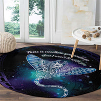 Polynesian Tala Manta Ray Round Carpet Nowhere You Could Go That I Won't Be With You LT7 - Polynesian Pride