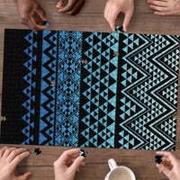 Maori Niho Taniwha Te Wheiao Puzzle Moana Blue LT7 - Polynesian Pride