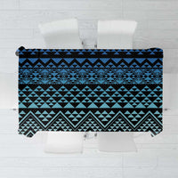 Maori Niho Taniwha Te Wheiao Tablecloth Moana Blue LT7 Blue - Polynesian Pride