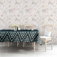 Maori Niho Taniwha Te Wheiao Tablecloth Moana Blue LT7 - Polynesian Pride