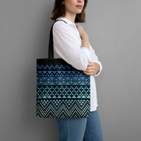 Maori Niho Taniwha Te Wheiao Tote Bag Moana Blue LT7 - Polynesian Pride