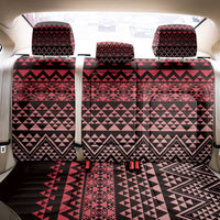 Maori Niho Taniwha Te Wheiao Back Car Seat Cover Terracotta LT7 - Polynesian Pride