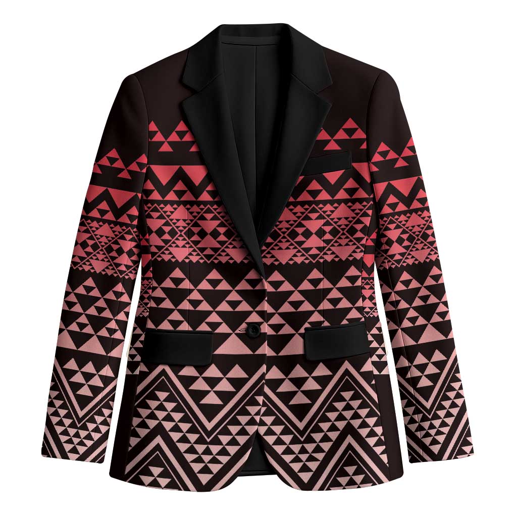 Maori Niho Taniwha Te Wheiao Blazer Terracotta LT7 Unisex Terracotta - Polynesian Pride