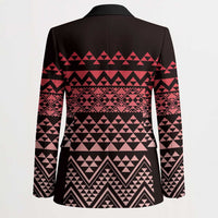 Maori Niho Taniwha Te Wheiao Blazer Terracotta LT7 - Polynesian Pride