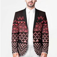 Maori Niho Taniwha Te Wheiao Blazer Terracotta LT7 - Polynesian Pride