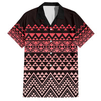 Maori Niho Taniwha Te Wheiao Hawaiian Shirt Terracotta LT7 Terracotta - Polynesian Pride