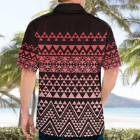 Maori Niho Taniwha Te Wheiao Hawaiian Shirt Terracotta LT7 - Polynesian Pride