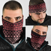 Maori Niho Taniwha Te Wheiao Neck Gaiter Terracotta LT7 - Polynesian Pride