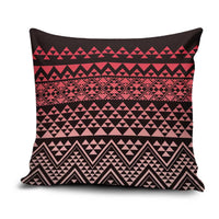 Maori Niho Taniwha Te Wheiao Pillow Cover Terracotta LT7 Terracotta - Polynesian Pride